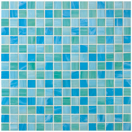 Mosaïque | 31.6x31.6 cm | Wellness Trendy Blue Wellness