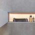 Carrelage en céramique sol et mur | 60x60 cm | Tilestone Concrete Blue Stone Grey