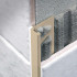 Profil | 1.25x270 cm | Profil en L Pvc Beige Foncé