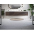 Carrelage en céramique sol et mur | 60x60 cm | Tilestone Terrazzo Silver