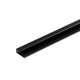 Profil | 2.3x260 cm | Dumawall Profilé de finition Black