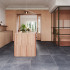 Carrelage en céramique sol et mur | 80x80 cm | Tilestone Condroz Anthracite