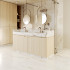 Carrelage poli en céramique | 60x120 cm | Marmi Oro Bianco