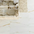 Carrelage poli en céramique | 60x120 cm | Marmi Oro Bianco