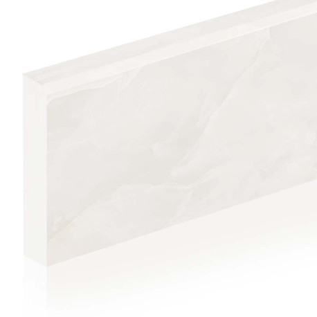 Plinthes en céramique | 7x120 cm | Tilestone Onyx White
