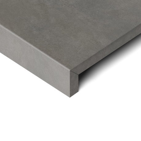 Margelle de piscine en céramique | 80x80 cm | Tilestone Arc Grey LOT déstockage