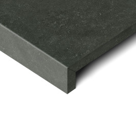 Margelle de piscine en céramique | 80x80 cm | Tilestone Belgian Black LOT déstockage