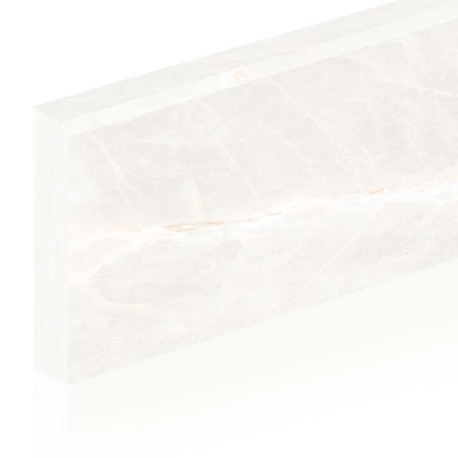 Plinthes en céramique | 7x120 cm | Brasilia White
