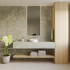 Carrelage en céramique sol et mur | 80x80 cm | Tilestone Stone Edge Ivory