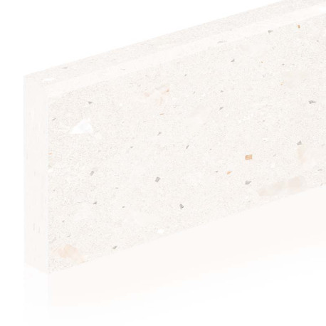 Plinthes en céramique | 7x60 cm | Tilestone Terrazzo Beige