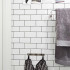 Carreaux muraux en céramique | 10x20 cm | Helsinki White