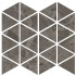 Mosaïque sur filet | 26x30 cm | Flakes Darkside Mosaico Triangoli