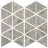 Mosaïque sur filet | 26x30 cm | Flakes Meteor Mosaico Triangoli