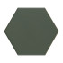 Carrelage en céramique sol et mur | 10.1x11.6 cm | Kromatika Green Hexagon