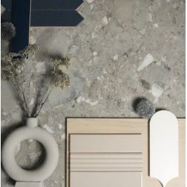 Carreaux muraux en céramique | 5x20 cm | Mundano Stone Edge Decor Matt