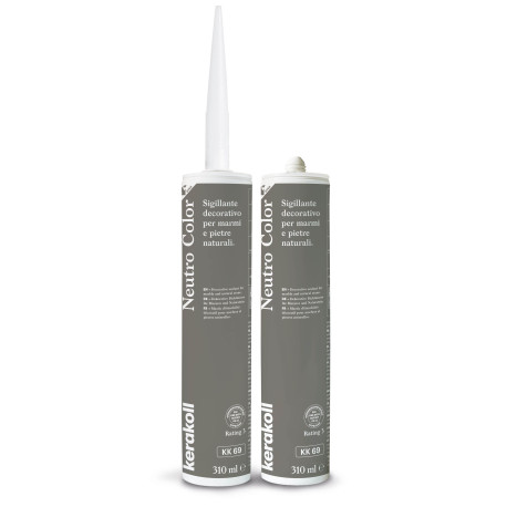 Kit silicone | 5x5 cm | Kerakoll Neutro Color Silicone KK69