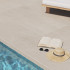 Margelle de piscine en céramique | 60x60 cm | Tilestone Ribeiro Calcita - Margelle de piscine