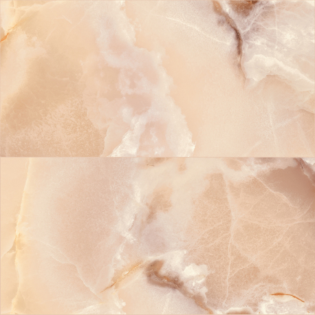 Carrelage poli en céramique | 60x120 cm | vtwonen Onyx Mystic Rose