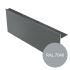 Profil | 9x240 cm | Buzon Profilé de finition terrasse H90mm Gris