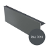 Profil | 20x240 cm | Buzon Profilé de finition terrasse H200mm Antracite