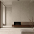 Plaque murale en céramique XXL | 120x270 cm | Allure Off White