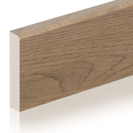 Plinthes en céramique | 6x120 cm | Tilestone Cloverwood Nature