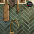 Carreaux muraux en céramique | 6.5x20 cm | La Riviera Botanical Green