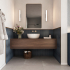 Carrelage en céramique sol et mur | 60x60 cm | Tilestone Cementone Grey
