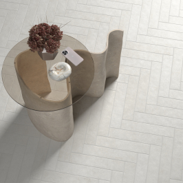 Carrelage en céramique sol et mur | 6x30 cm | Stage White