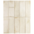 Carreaux muraux en céramique | 6.5x20 cm | Hanoi White