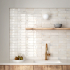 Carreaux muraux en céramique | 6.5x20 cm | Hanoi White