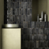 Carreaux muraux en céramique | 6.5x20 cm | Hanoi Black Ash