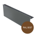 Profil | 9x240 cm | Buzon Profilé de finition terrasse H90mm Brun