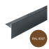 Profil | 9x240 cm | Buzon Profilé de finition terrasse H90mm Brun