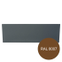 Profil | 14x240 cm | Buzon Profilé de finition terrasse H140mm Brun