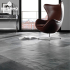 carrelage sol en pierre naturelle, carrelages sol, anthracite, ardoise du brésil, impermo