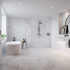 Carrelage poli en céramique | 120x120 cm | Ultimate Carrara