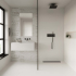 Carrelage en céramique sol et mur | 120x120 cm | Ultimate White