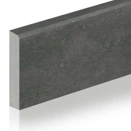 Plinthes en céramique | 8x90 cm | Tilestone Betontec Dark