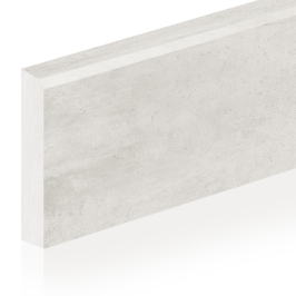 Plinthes en céramique | 8x90 cm | Tilestone Betontec Perla