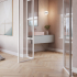 Panneau Mural PVC | 90x260 cm | VYGO Wall Central Carrara XL