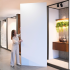 Panneau Mural PVC | 117.5x280 cm | VYGO Wall Premium Stucco White XL