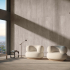 Plaque murale en céramique XXL | 120x270 cm | Sintara Beige