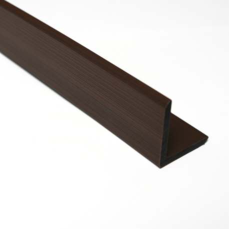 Profil | 5x5 cm | Panneau mural Outdoor Premium Choco Profilé en L