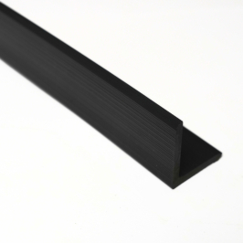 Profil | 5x5 cm | Panneau mural Outdoor Premium Black Profilé en L