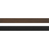 Lame de terrasse | 240x220 cm | Kit pour 5 m² - Terrasse composite réversible Dark Brown/Antracite