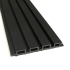 Revêtement de Façade | 21.9x290 cm | Kit pour 5,8m² - Panneau mural Outdoor Classic Black