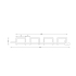 Revêtement de Façade | 21.9x290 cm | Kit pour 5,2 m² - Panneau mural Outdoor Classic Light