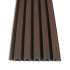 Revêtement de Façade | 290x168 cm | Kit pour 4,95m² - Panneau mural Outdoor Premium Choco