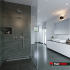 Carrelage en céramique sol et mur | 30x60 cm | Tilestone Belgian Black